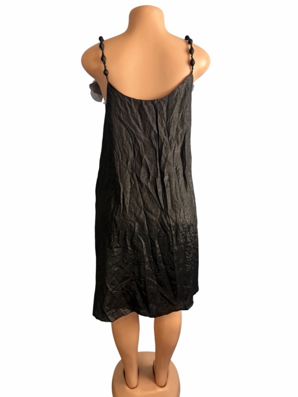 3/$30 ☀️ Anthropologie RYU Babydoll Shift Mini Dress with Floral 3D Appliqué - Picture 4 of 8